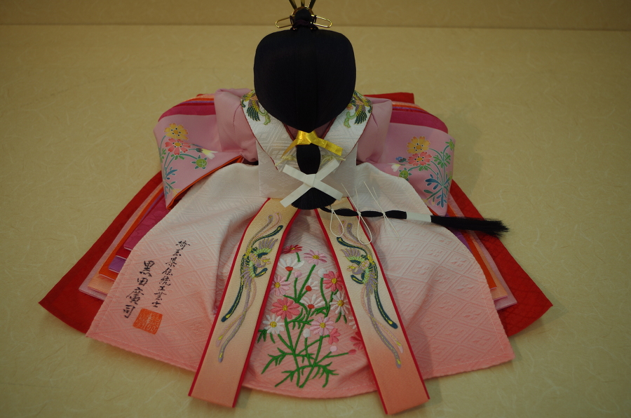 例 10月誕生花秋桜 裳袴 例 10月誕生花秋桜 裳袴